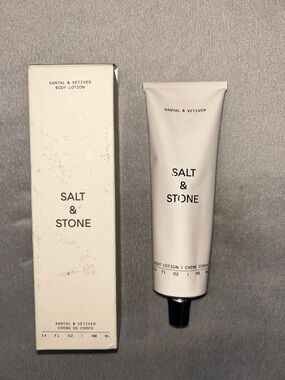 Salt & Stone Santal & Vetiver Body Lotion -3.4 oz. NEW